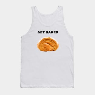 Get Baked Curled Croissant Side Tank Top